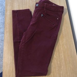 Jeggings With Zipper And Pockets